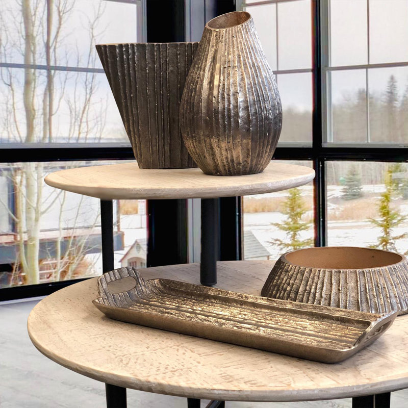 Aluminum Table Vase