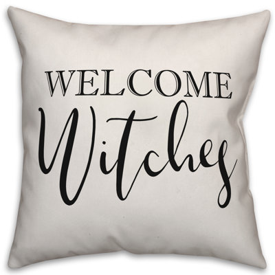  Coussin Welcome Witches