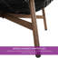 Chaise confortable avec coussin Renna Papasan-294998971