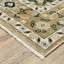 Tapis Wakeel traditionnel à médaillon et franges à poils denses-14784656-14784657