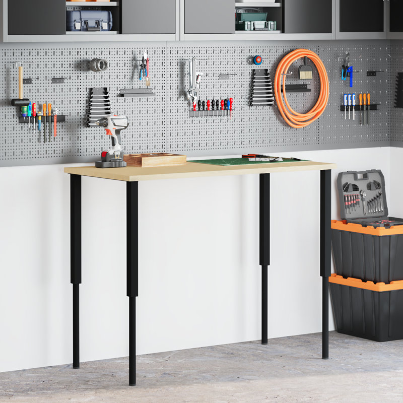 Table Base, 55cm W x 95.5cm H, Black