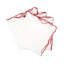 Serviette en lin festonnée 21 po