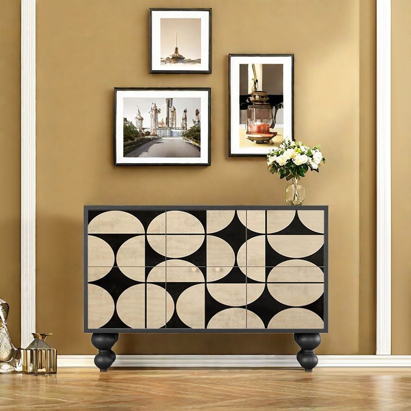 Style decorative cabinet locker
