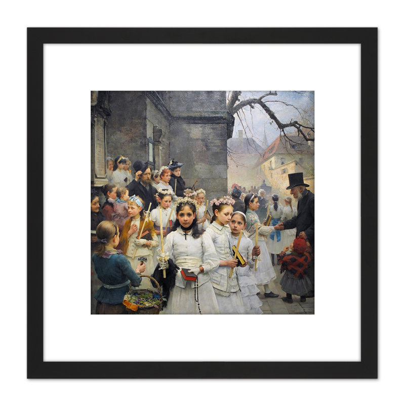 Smith After First Communion - Single Picture Frame Painting