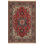 Heriz Hand Knotted Wool Oriental Area Rug in Rust/Red