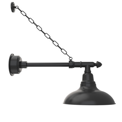 Luminaire de grange d'extérieur à DEL Adesh