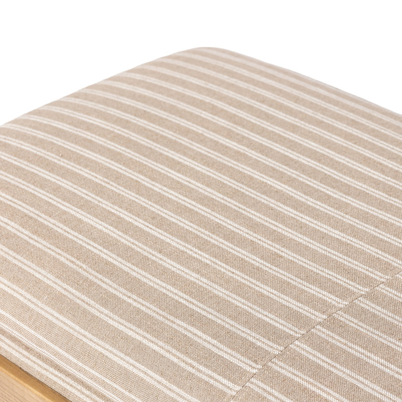 Eleanor Upholstered Bench, Rodin Sand