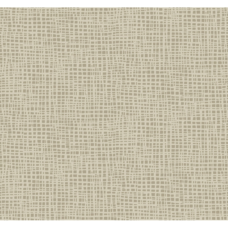 Papier peint intissé non tissé Seabrook Designs Joandra, Beige