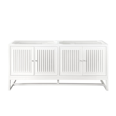 Athens 72'' W Double Bathroom Vanity Base