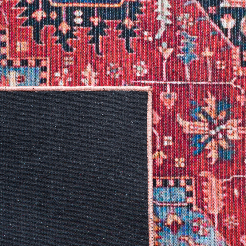 Abbeigh Performance Machine Washable Oriental Rug, Runner 2' x 9'