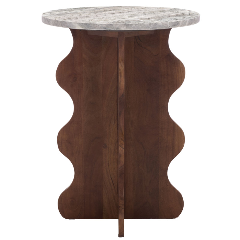 Table d'appoint en marbre Galih