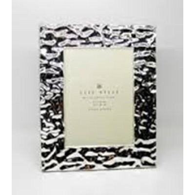 Magruder Silver Metal Embossed Picture Frame