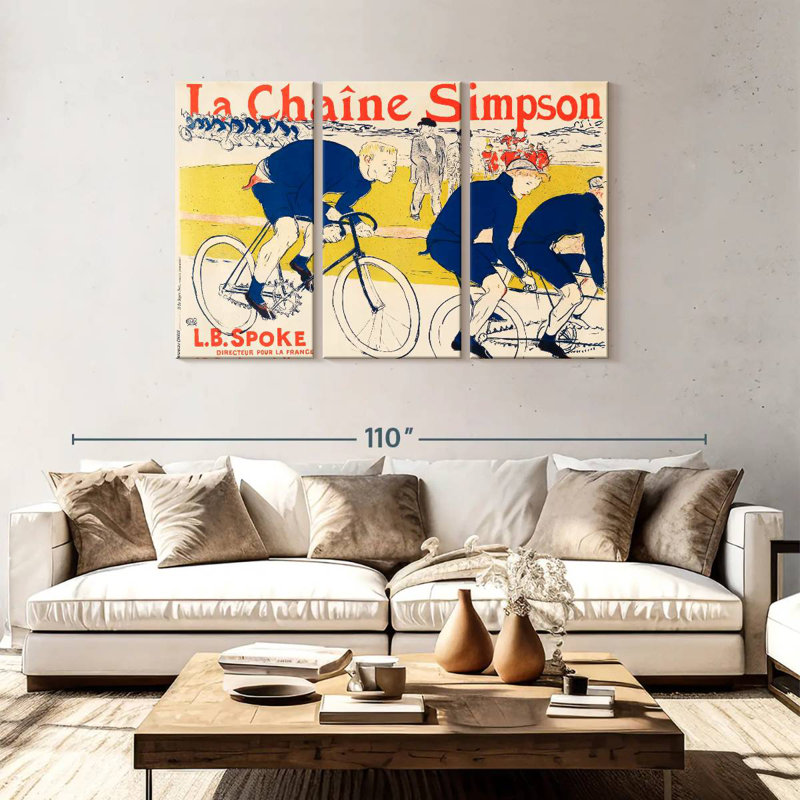 Sireci The Simpson Chain, 48" H x 74" W
