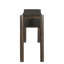 Console Mid-Century moderne en bois massif et placage de manguier, 63 po - Moka-129208390-129208391