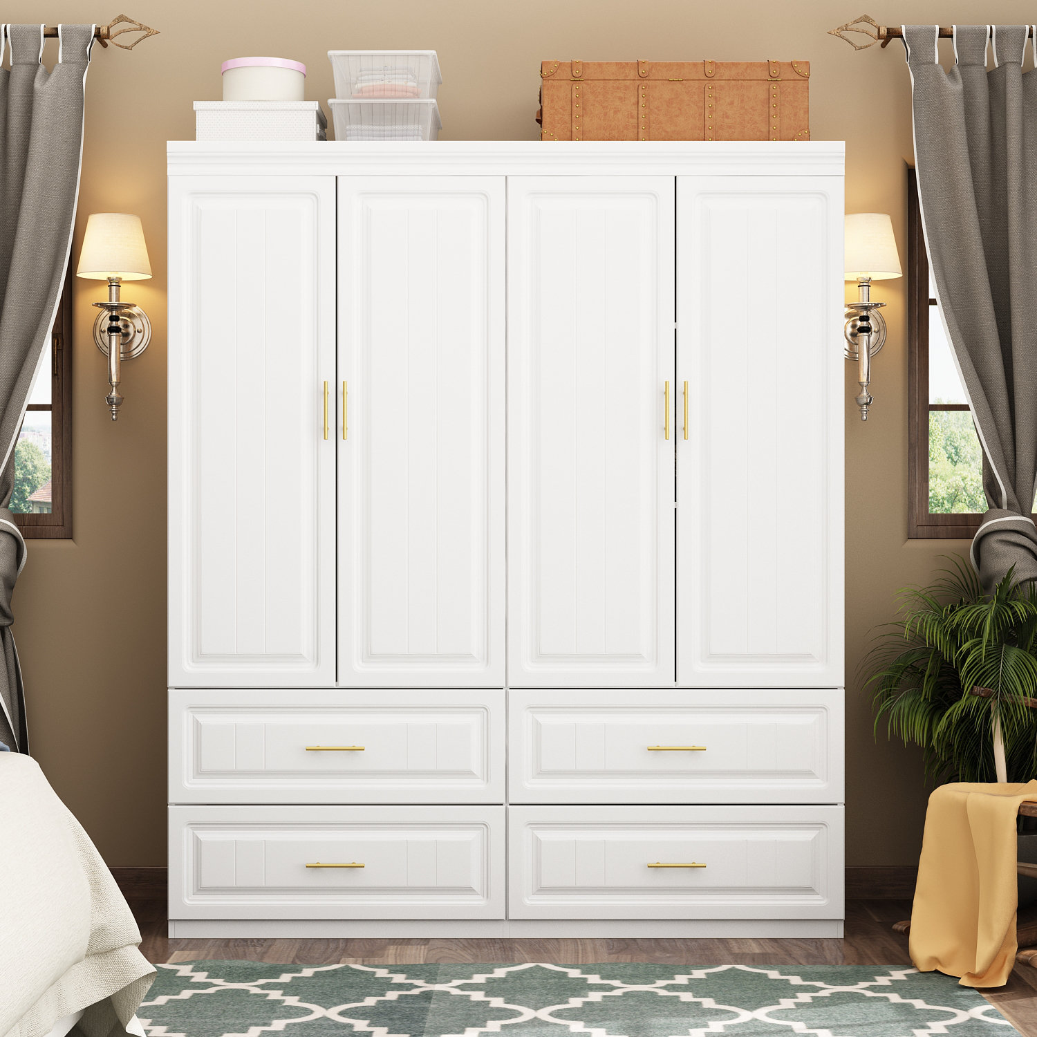 Wildon Home® Alzado Armoire & Reviews | Wayfair