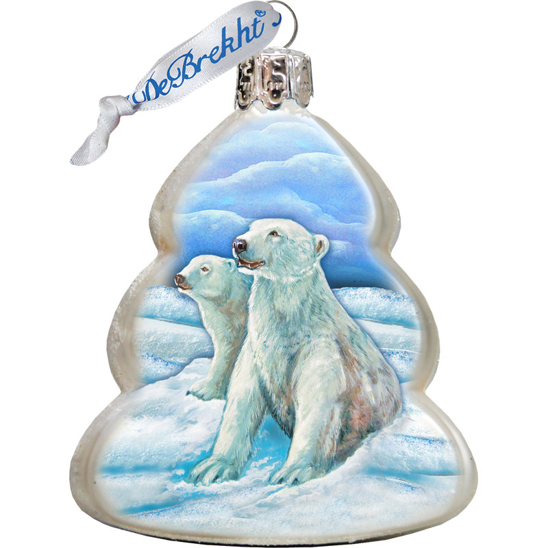 Keepsake 2'' Handmade Glass Holiday Shaped Ornament