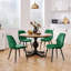 Color 45.5cm H Tufted Velvet Upholstered Side Chair-39837624