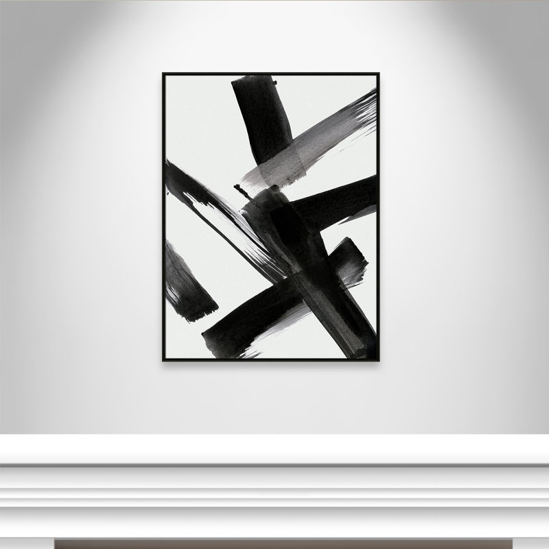 «Black Magic II» par Susan Jill, Espresso, H 49,5 po x l 37,5 po x P 2 po