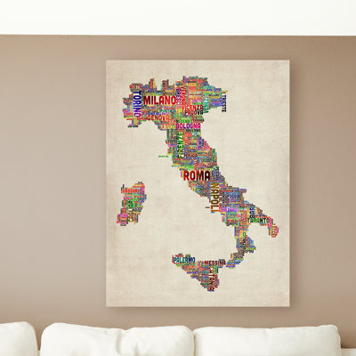 «Italie II» par Michael Tompsett, impression