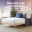 Wonderful Wool Mattress Topper 100% British Wool Moisture Cotton Cover-92281188