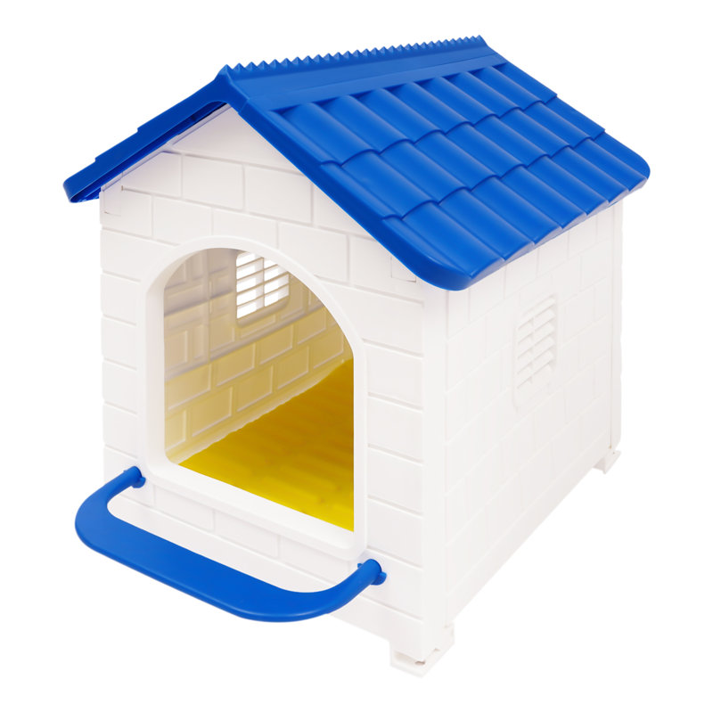 4 boîtes de nidification autoportantes à fixation murale / autoportante avec coussin de nidification, Bleu