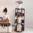 Nut-Brown Modern Solid wood Standard Bookcase