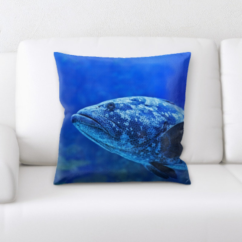 Microsuede Throw Pillow