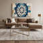 Art mural gris sur toile Coastal Sand-1519589701