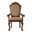 Chaise avec accoudoirs en tissu Bevelyn