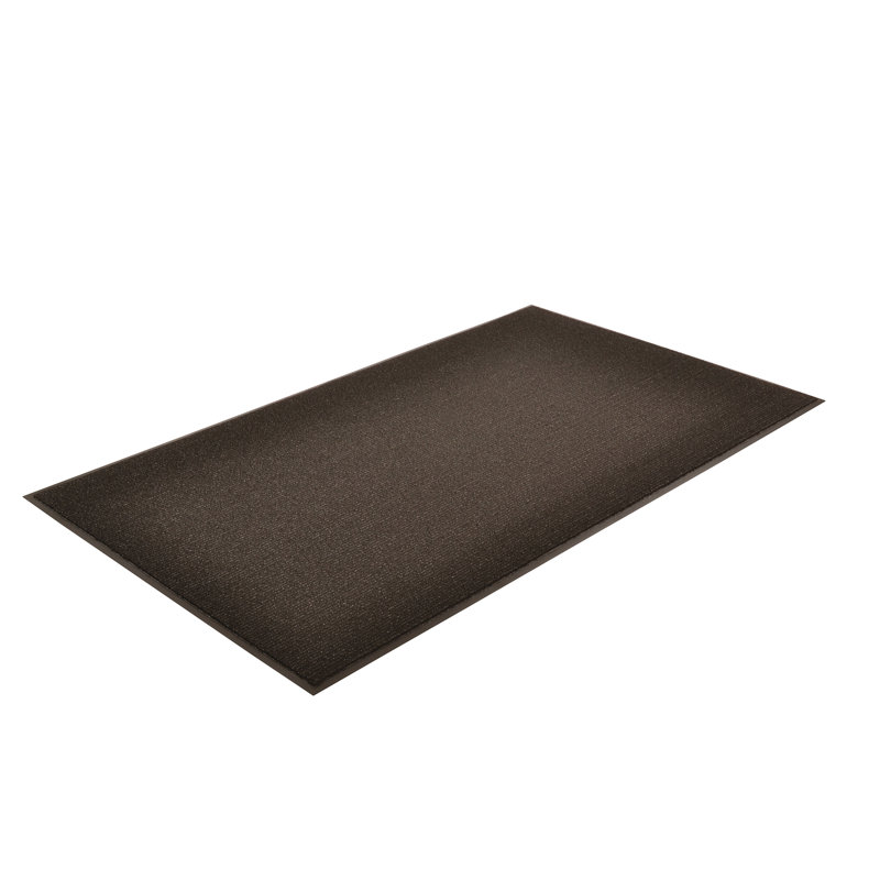 Tapis d'entrée Yoshiko Encore, Noir, Rectangle 3 pi x 5 pi