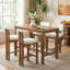 Tabouret rembourré avec structure en bois massif-508726522