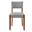 Ensemble 4 pièces 4 pièces avec 2 chaises rembourrées et 1 banc-300853703