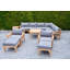Monterey Outdoor 6 - Piece Teak Conversation Set-811188846-847976537