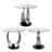 Catherene Round Glass Top Metal Base Dining Table