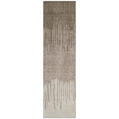 Machine Washable Indoor/Outdoor Amanda ACN2135 Striped Rug
