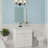 White Shaker Base Cabinet with Soft-Close Drawer & Double Doors