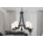 5 - Light Steel Dimmable Empire Chandelier
