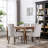 Byadbo Thickened Fabric Chairs With Solid Wood Legs And Bronze Nail Head-389020149
