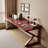 Black Rectangular Solid Wood writing desk-118311963-118311968