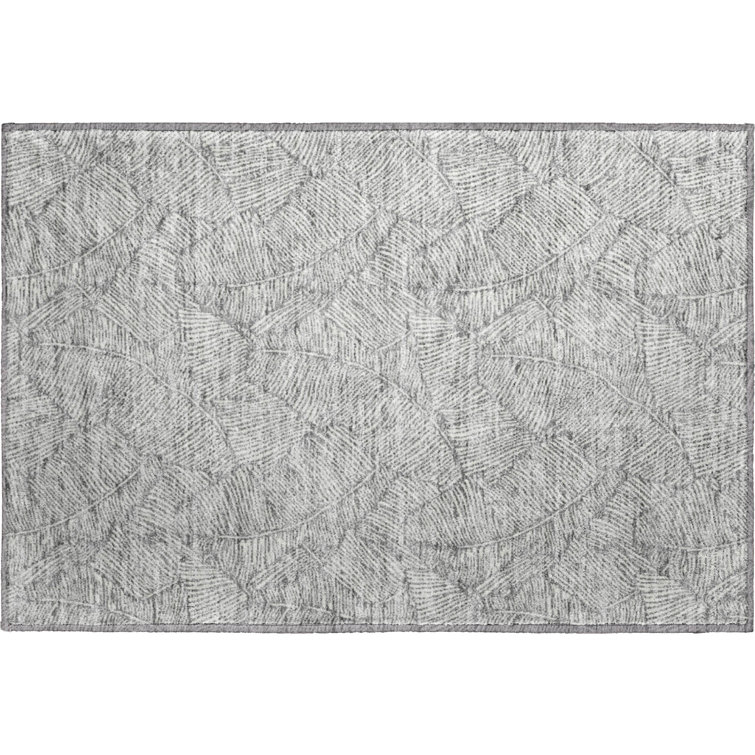 Premium Machine Washable Prisco Gray Rug