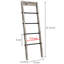 4 Tier Wood 4ft Blanket Ladder 