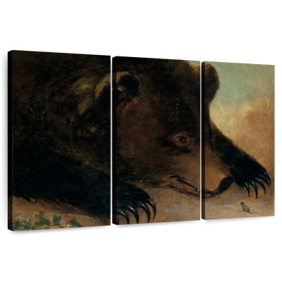Brampt Portraits de grizzly et de souris