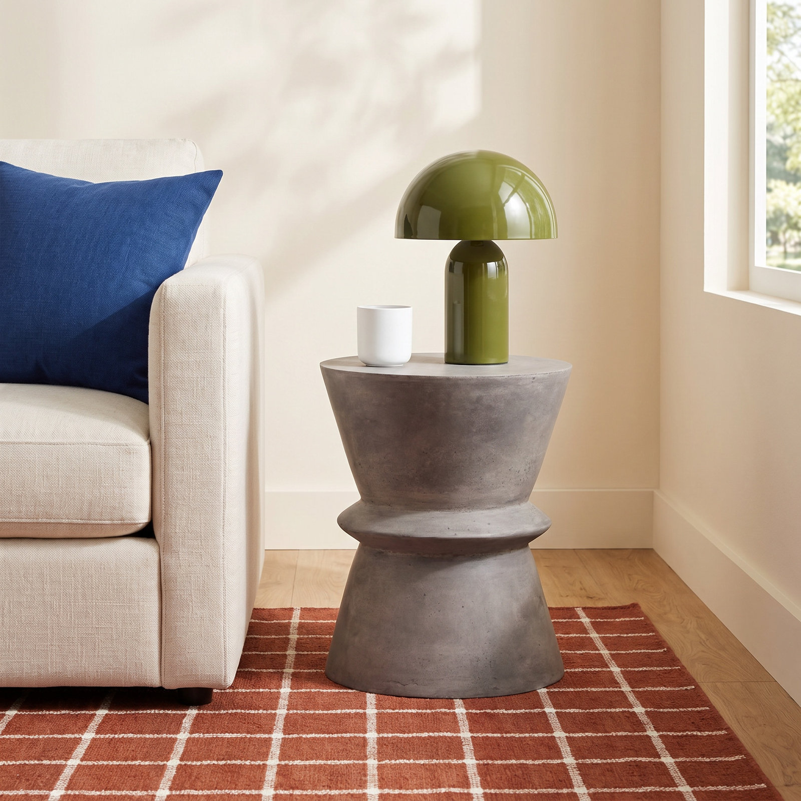 Dormington End Table, Dark Gray