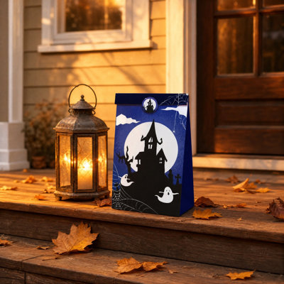 Sacs en papier kraft pour cadeaux d'Halloween