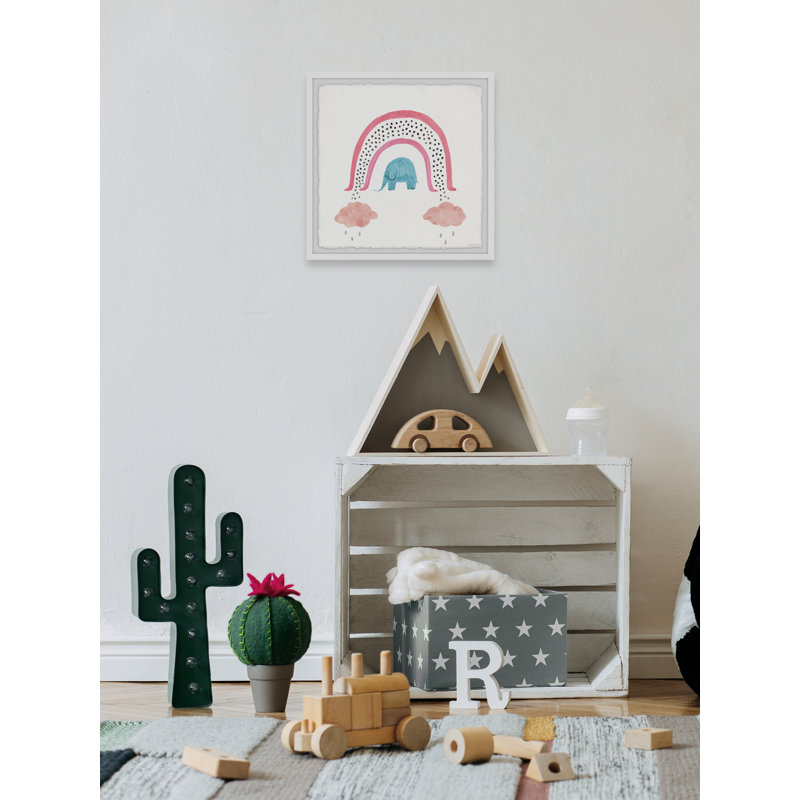 Skegness Wrapped Canvas Print, 45cm H x 45cm W