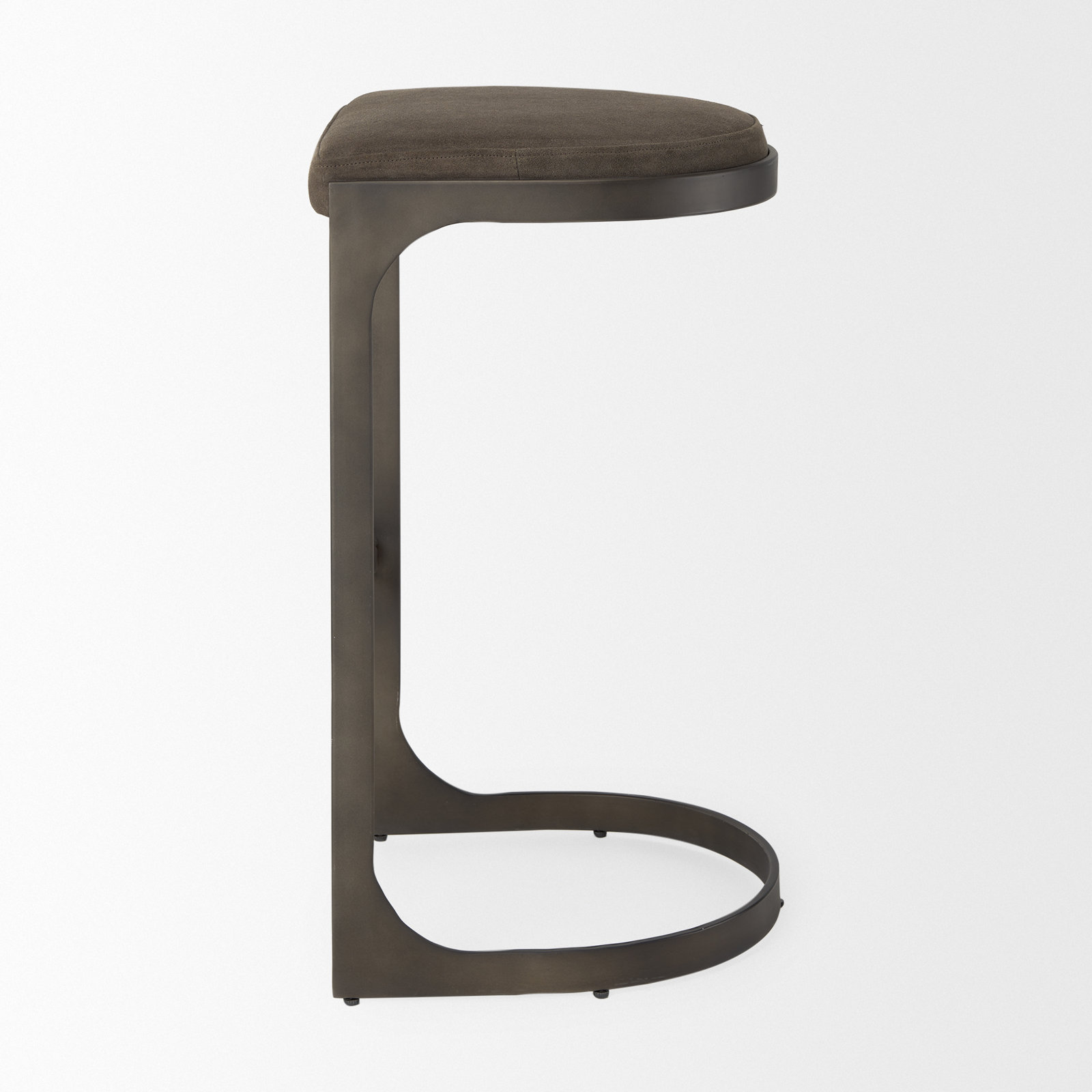 Bellesa Counter & Bar Stool, Dark Brown, Bar Stool (31.5” Seat Height)