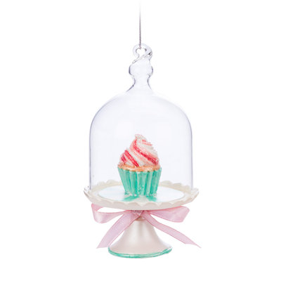 Ornement suspendu Cupcake on Plate