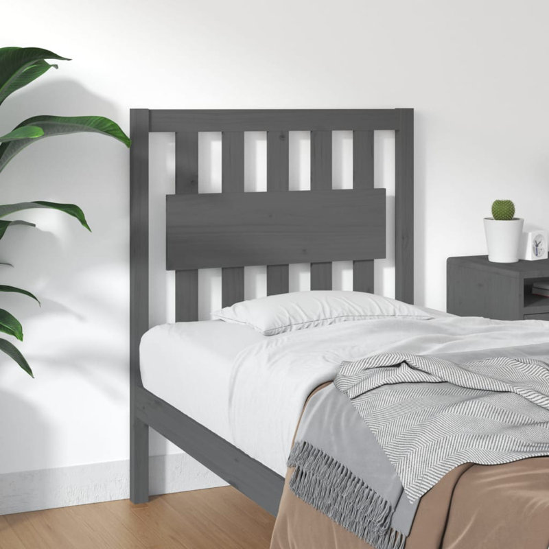 Messinger Solid Wood Headboard, Beige, 141 x 100 cm