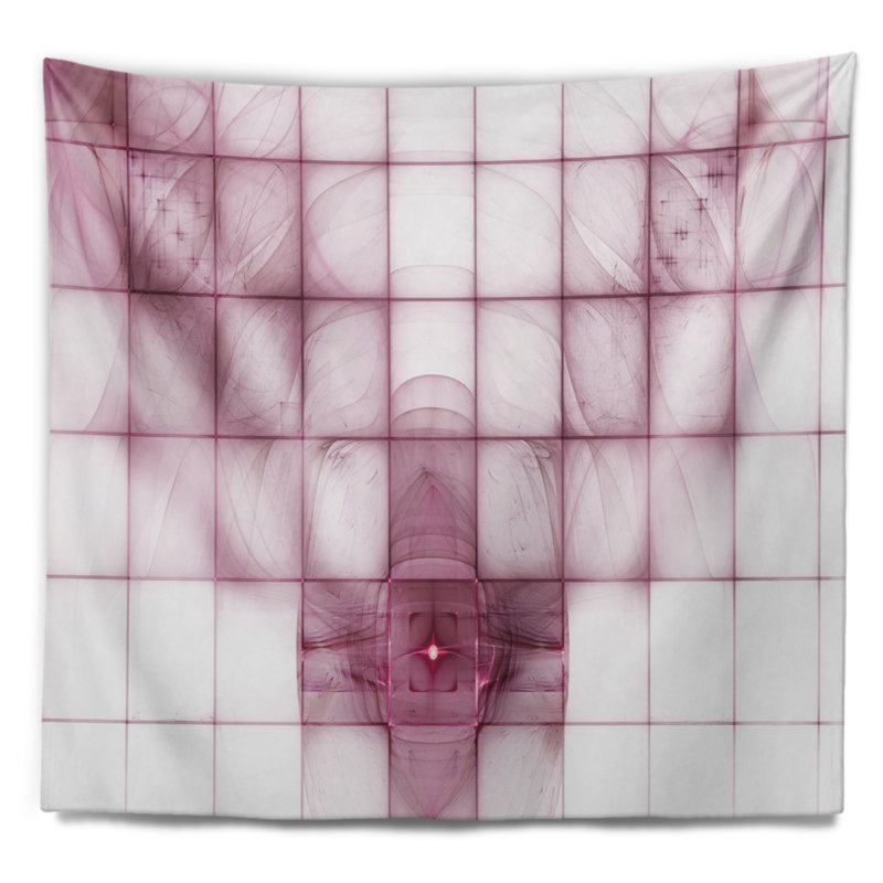Tapisserie d’écran mauve mauve bat on rader, H 32 po x l 39 po