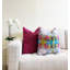 Housse de coussin en chenille unie-113111363-108655453